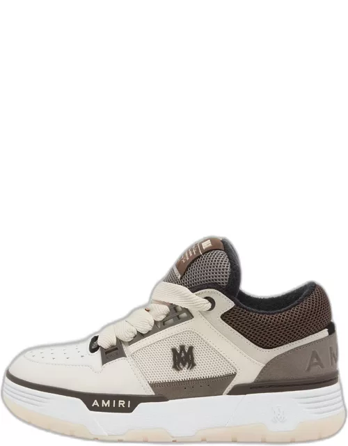 Men's MA-1 Leather & Mesh Low-Top Sneaker