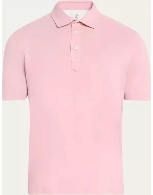 Men's Cotton Pique Polo Shirt