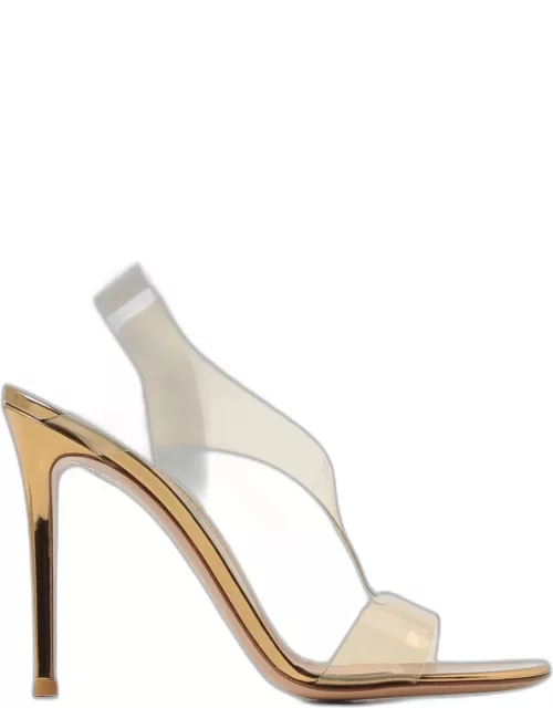Heeled Sandals GIANVITO ROSSI Woman colour Gold