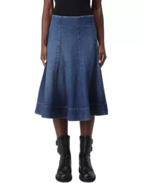 Skirt KHAITE Woman colour Deni