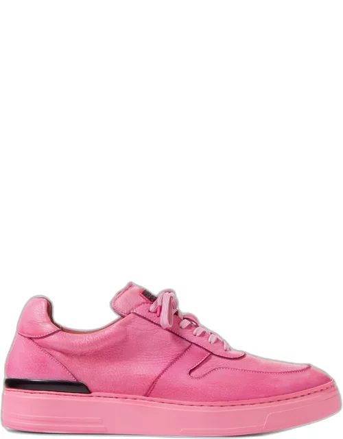 Duke + Dexter, Men's Ritchie Hand-Dyed Pink Sneaker - Men'