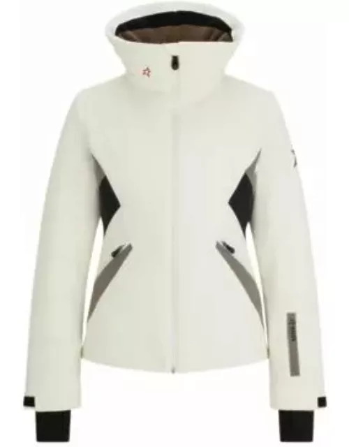 BOSS x Perfect Moment down-filled ski jacket- White Women's Ski Collection