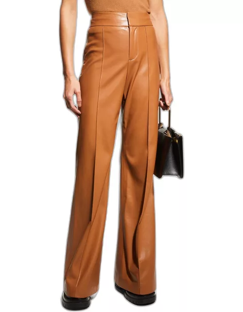 Dylan High-Waist Faux-Leather Pant
