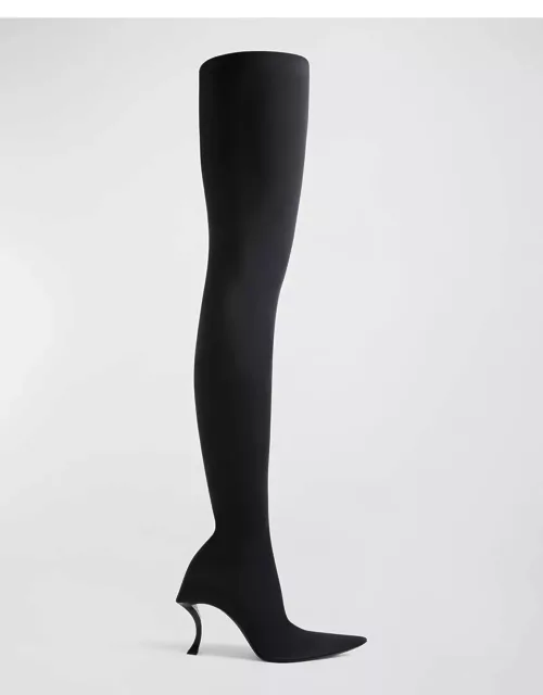 Hourglass Stretch Over-The-Knee Boot