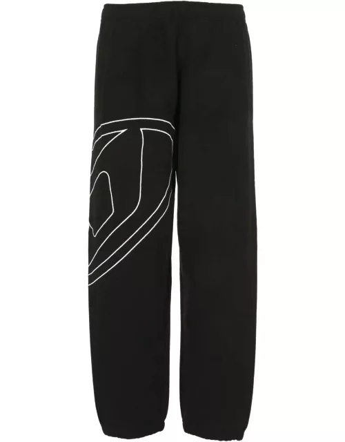 Diesel Oval-d Logo Embroidered Track Pant