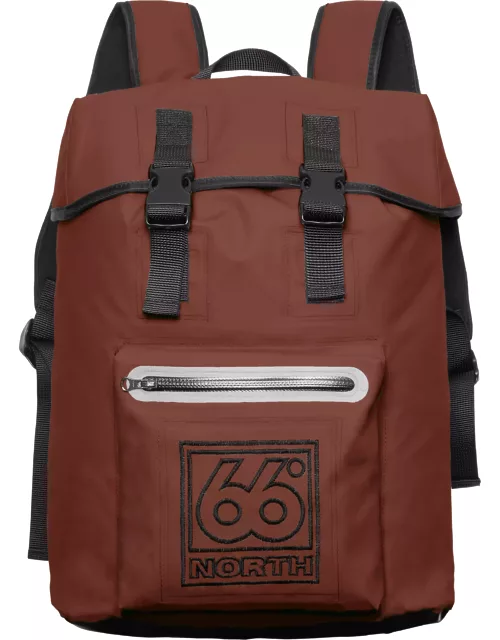66 North women's Backpack Accessories - Brick Red - one