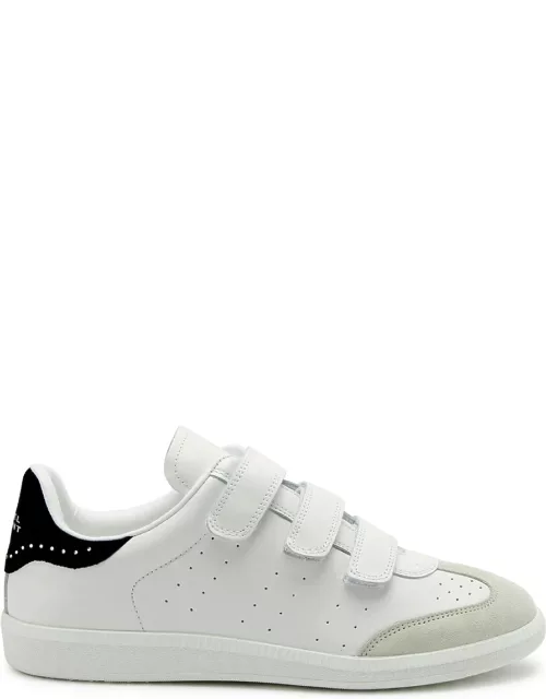 Isabel Marant Beth Panelled Leather Sneakers - White - 40 (IT40 / UK7)