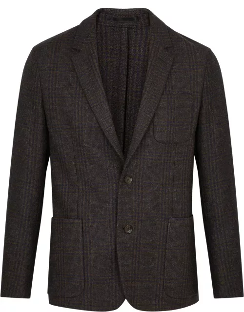 Paul Smith Checked Wool Blazer - Brown - 50 (UK40 / L)