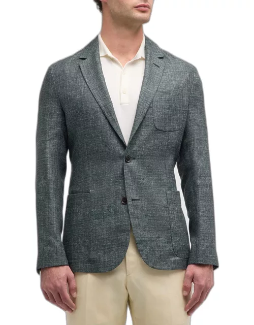 Men's Wool-Linen Sport Jacket