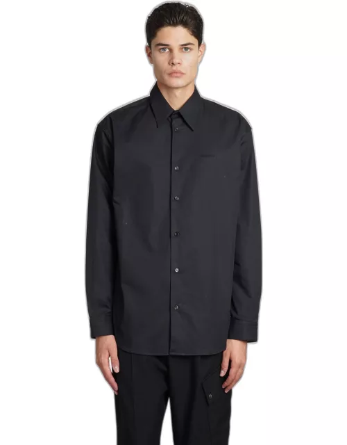 OAMC Mark Shirt Woven Shirt In Black Cotton