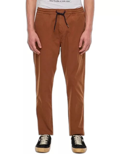 PS Paul Smith Mens Drawstring Trousers Brown