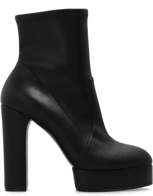 Casadei Heeled Ankle Boots With Leather