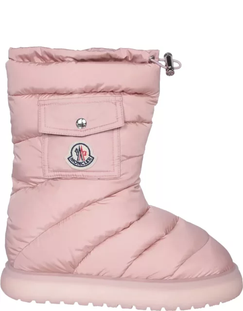 Moncler Gaia Pocket Pink Mid Boot