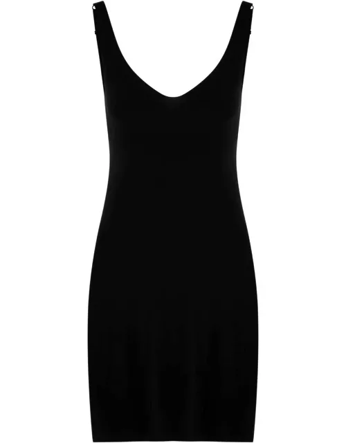 Wolford Pure Stretch-jersey Mini Slip Dress - Black - S (UK8-10 / S)