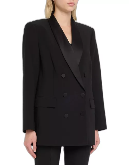 Jayda Relaxed Double-Breasted Blazer