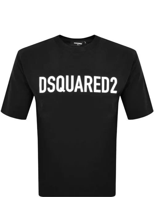 DSQUARED2 Loose Fit T Shirt Black