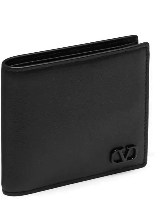 Black Vlogo continental wallet