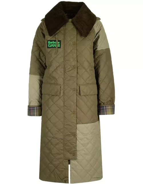 Barbour Quilted Cotton Long Jacket