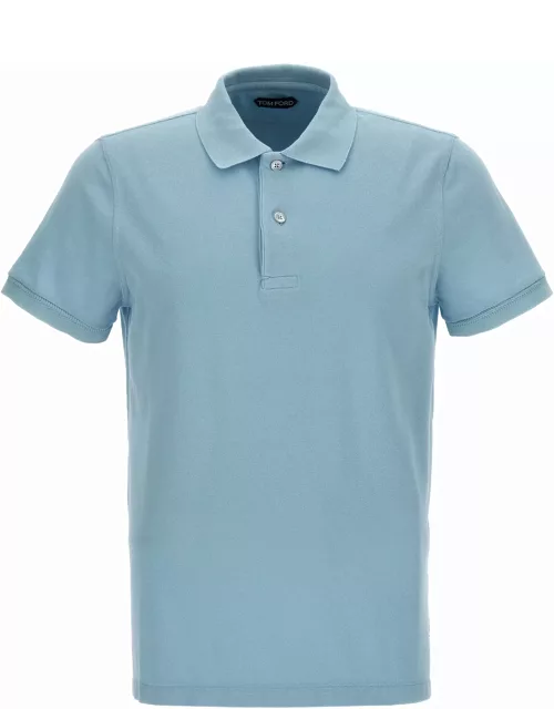 Tom Ford Piqué Cotton Polo Shirt