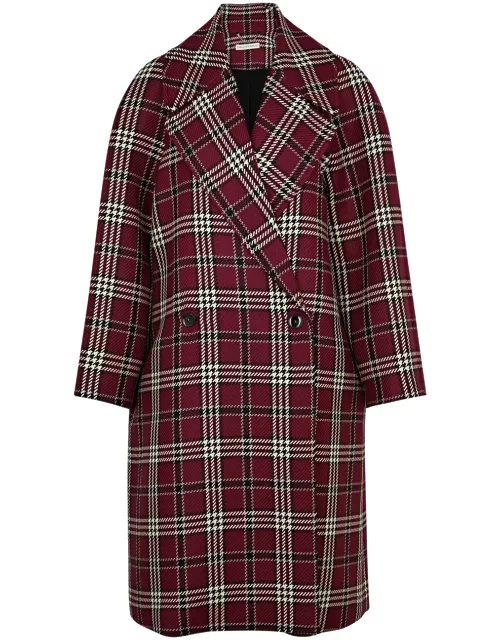 Emilia Wickstead Lilabet Tartan Wool-blend Coat - Brown - 8 (UK8 / S)