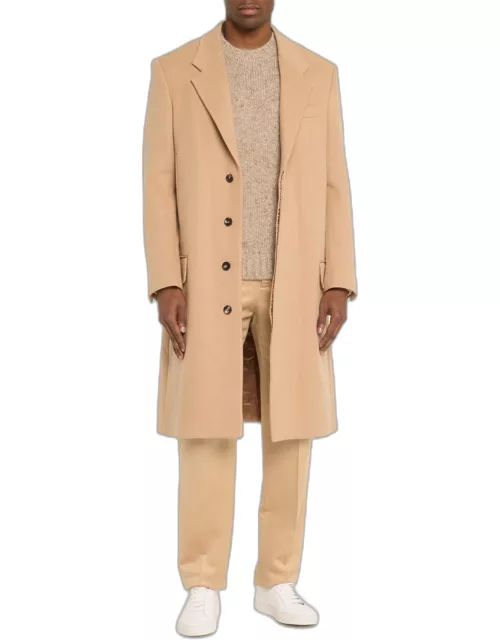 Men's Slade Double-Face Recycled Cashmere Overcoat