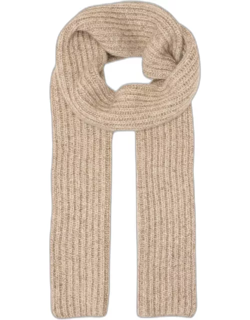 Men's Rubens Cashmere Ribbed Scarf