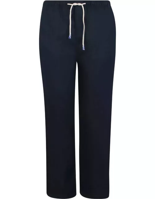 Peninsula Swimwear Stromboli Linen Blue Trouser