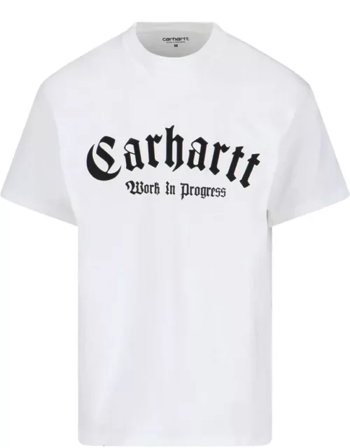 Carhartt WIP 'S/S Onyx' Print T-Shirt