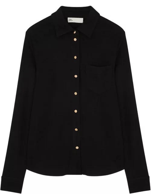 Tory Burch Brigitte Jersey Shirt - Black - 8 (UK12 / M)