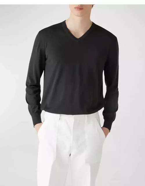 Men's Scollo Cashmere V-Neck Sweater