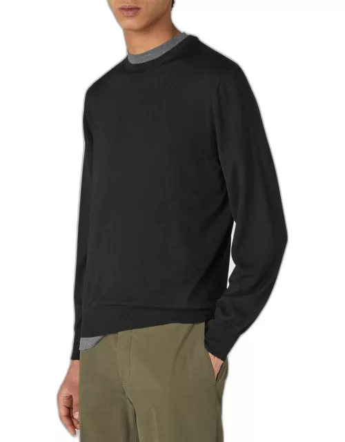 Men's Girocollo Cash Light Crewneck Sweater