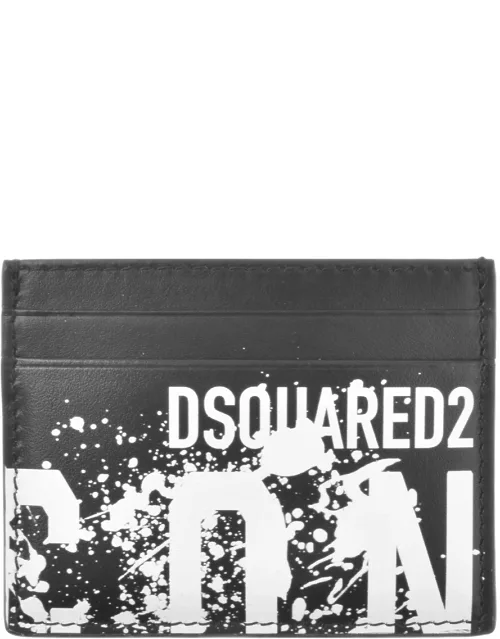 DSQUARED2 Splash Icon Card Holder Black