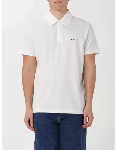 Polo Shirt A.P.C. Men colour White