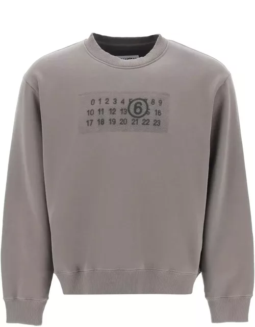 MM6 MAISON MARGIELA Sweatshirt with numeric logo print