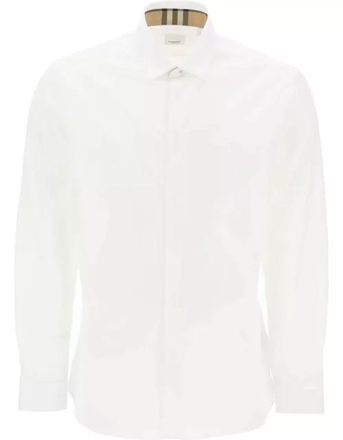 BURBERRY Sherfield shirt in stretch cotton