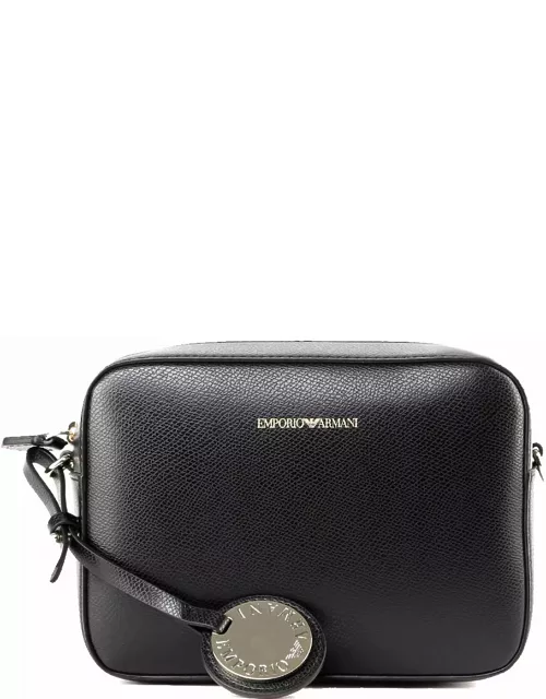 Black Pvc Bag With Pendant Emporio Armani