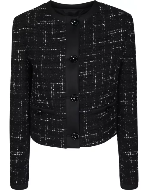MSGM Tweed Black/white Jacket
