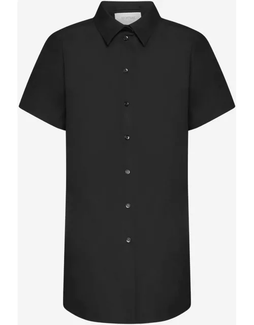 SportMax Piova Cotton-blend Long Shirt