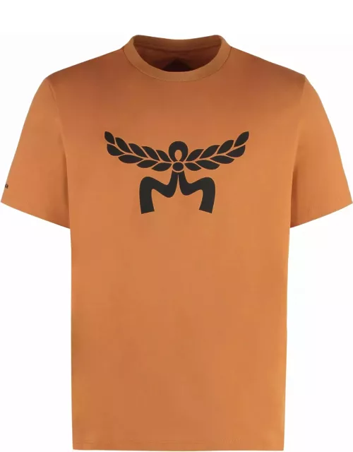 MCM Cotton Crew-neck T-shirt