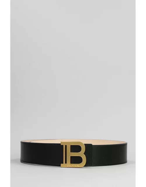 Balmain Belts In Black Leather
