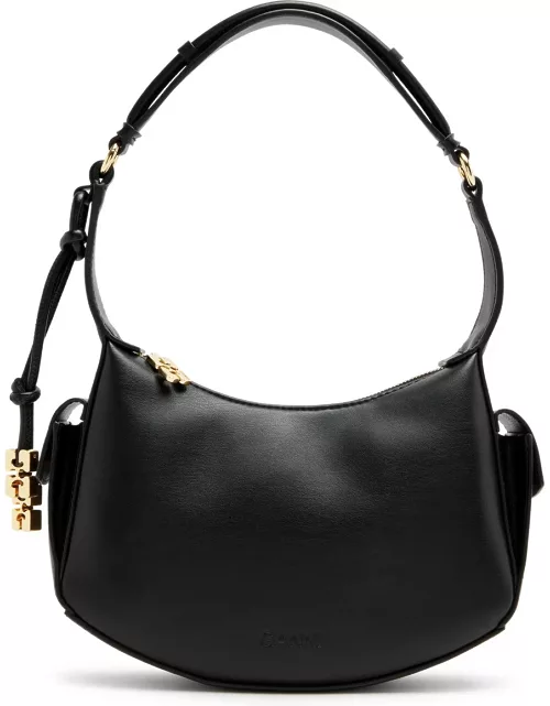 Ganni Leather Shoulder bag - Black