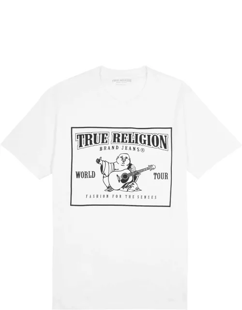 True Religion Logo-print Cotton T-shirt - White