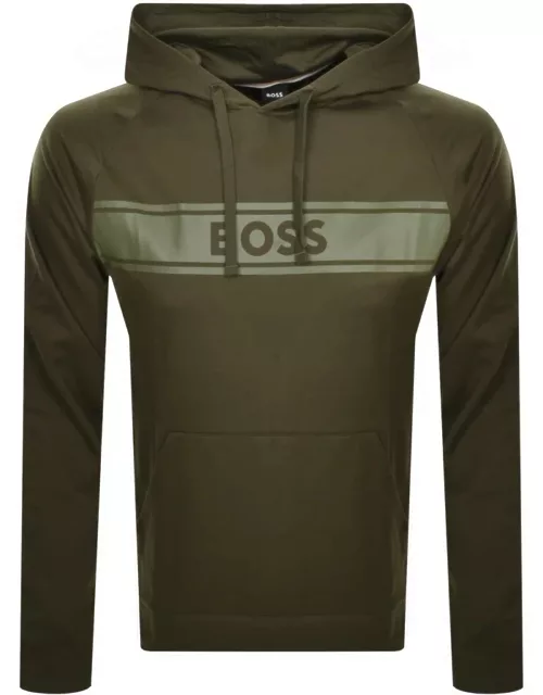 BOSS Lounge Authentic Hoodie Green