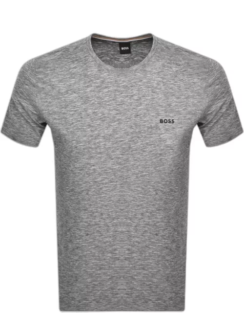 BOSS Lounge Mix And Match T Shirt Grey