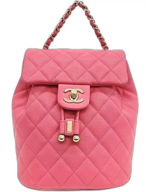 Chanel Pink Caviar Leather Urban Spirit Backpack