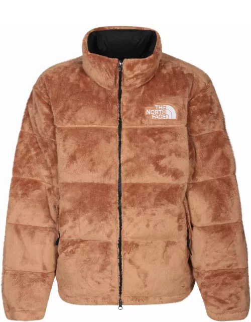 The North Face Versa Velour Nuptse Beige Jacket