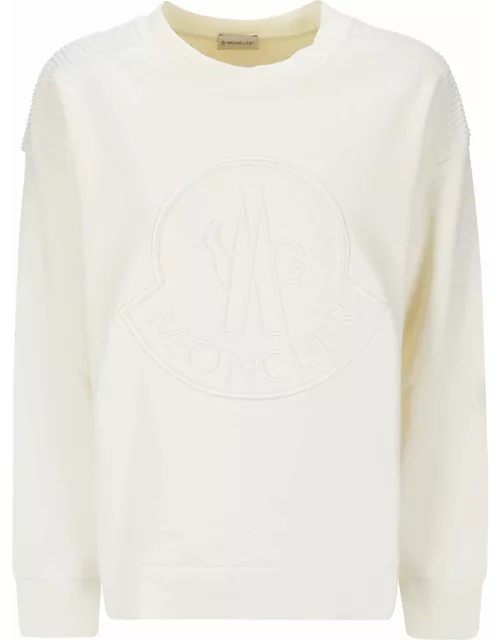 Moncler Sweatshirt With Embroidered Logo