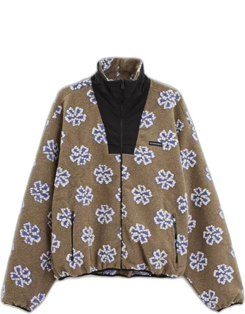 Bluemarble Flower Fleece Jacket