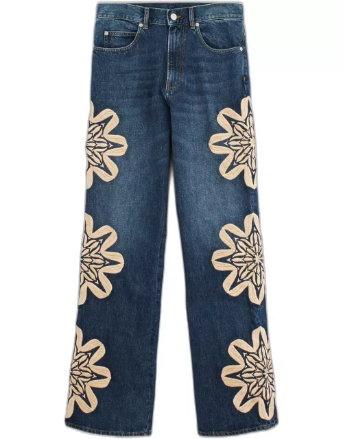 Bluemarble Embroidered Bootcut Jean