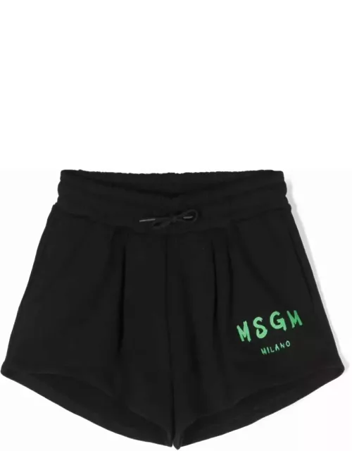 MSGM Shorts Con Stampa